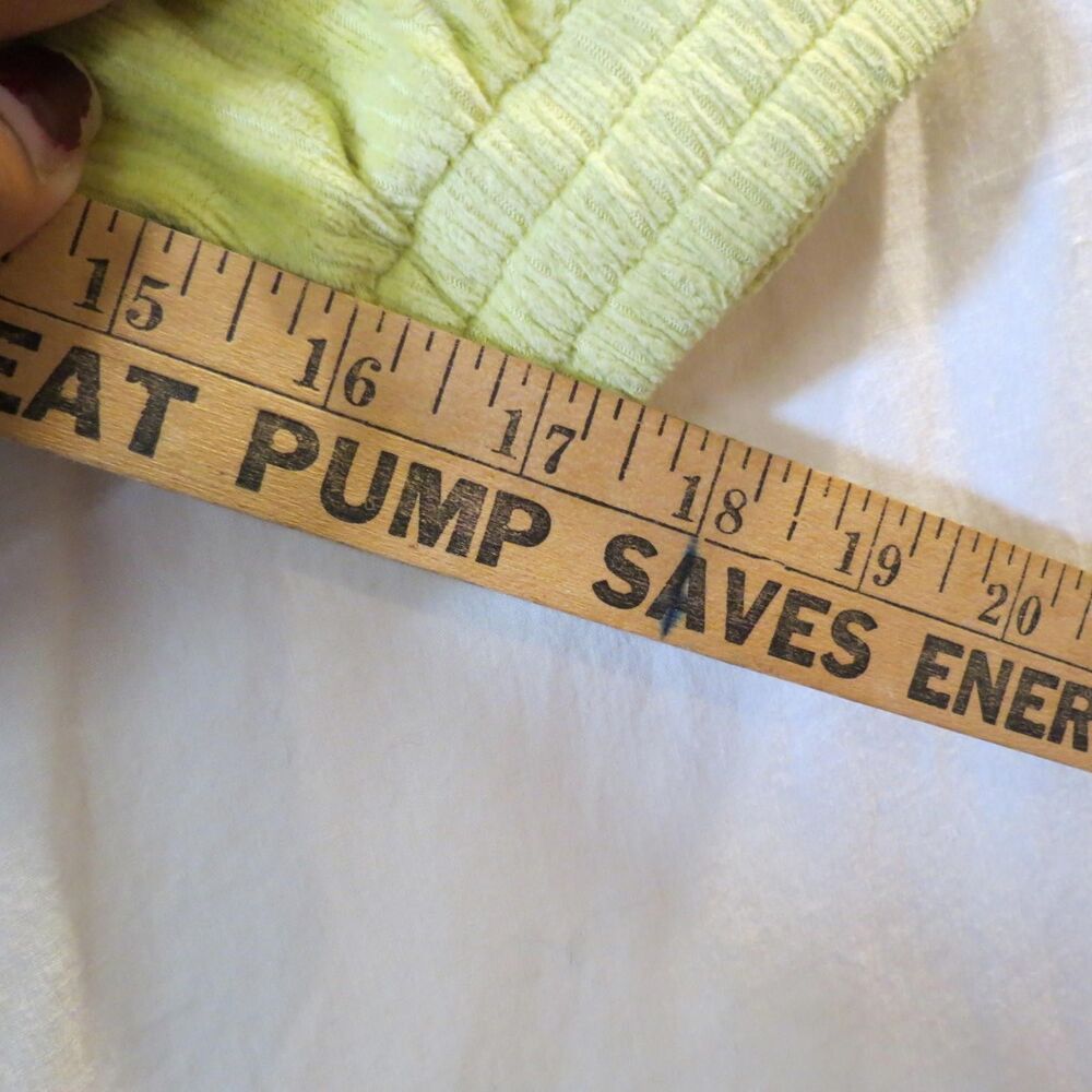 Aerie Womens Lime Green Cropped Jacket Preppy Summer Party Layering Size XL - Picture 6 of 9